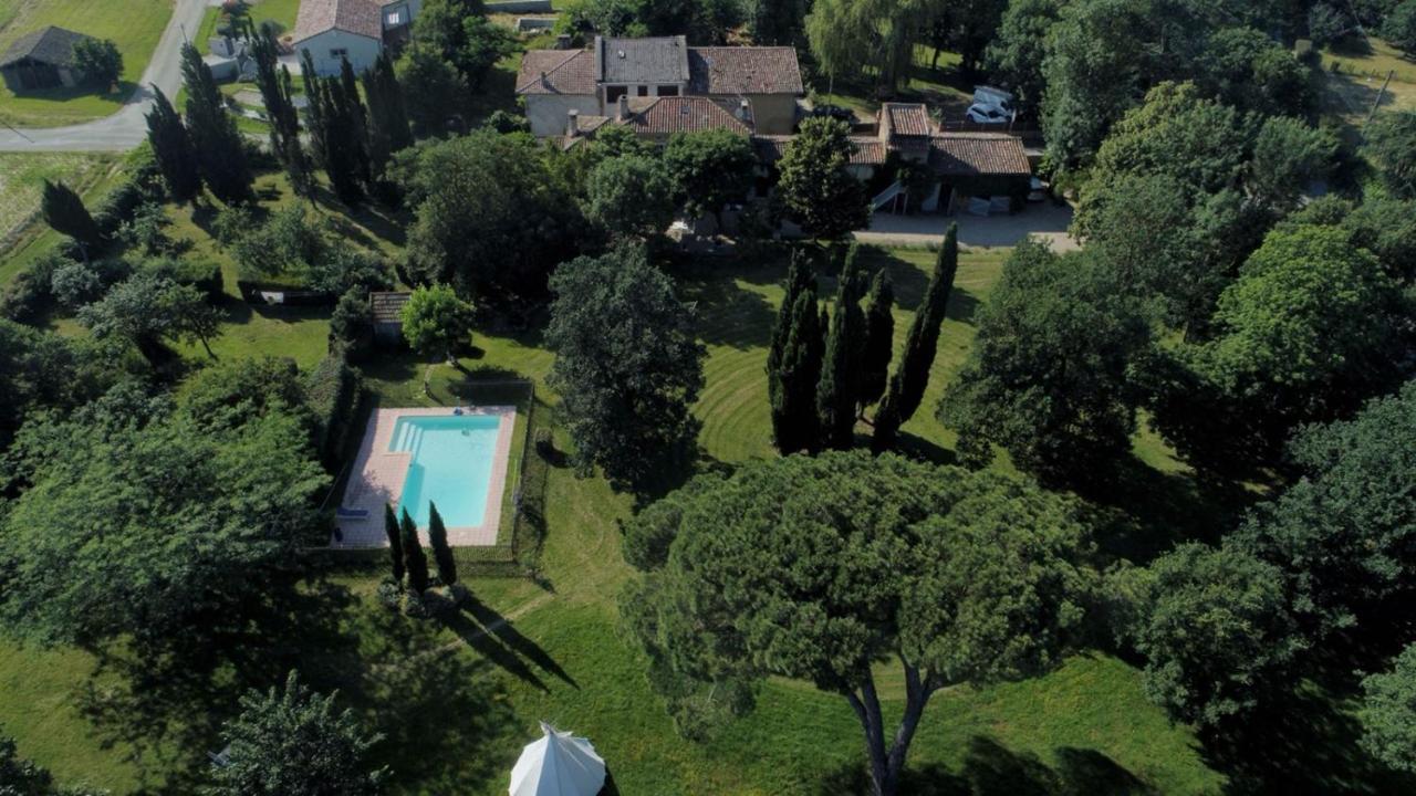 Villa Toscane - Atelier d'Artistes et B&B à 20 mn de Toulouse Azas Esterno foto