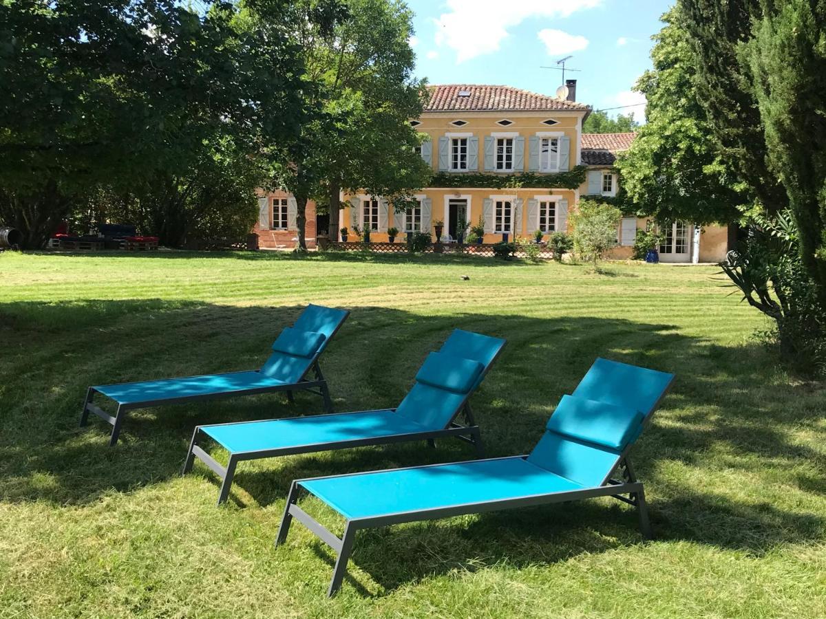 Villa Toscane - Atelier d'Artistes et B&B à 20 mn de Toulouse Azas Esterno foto