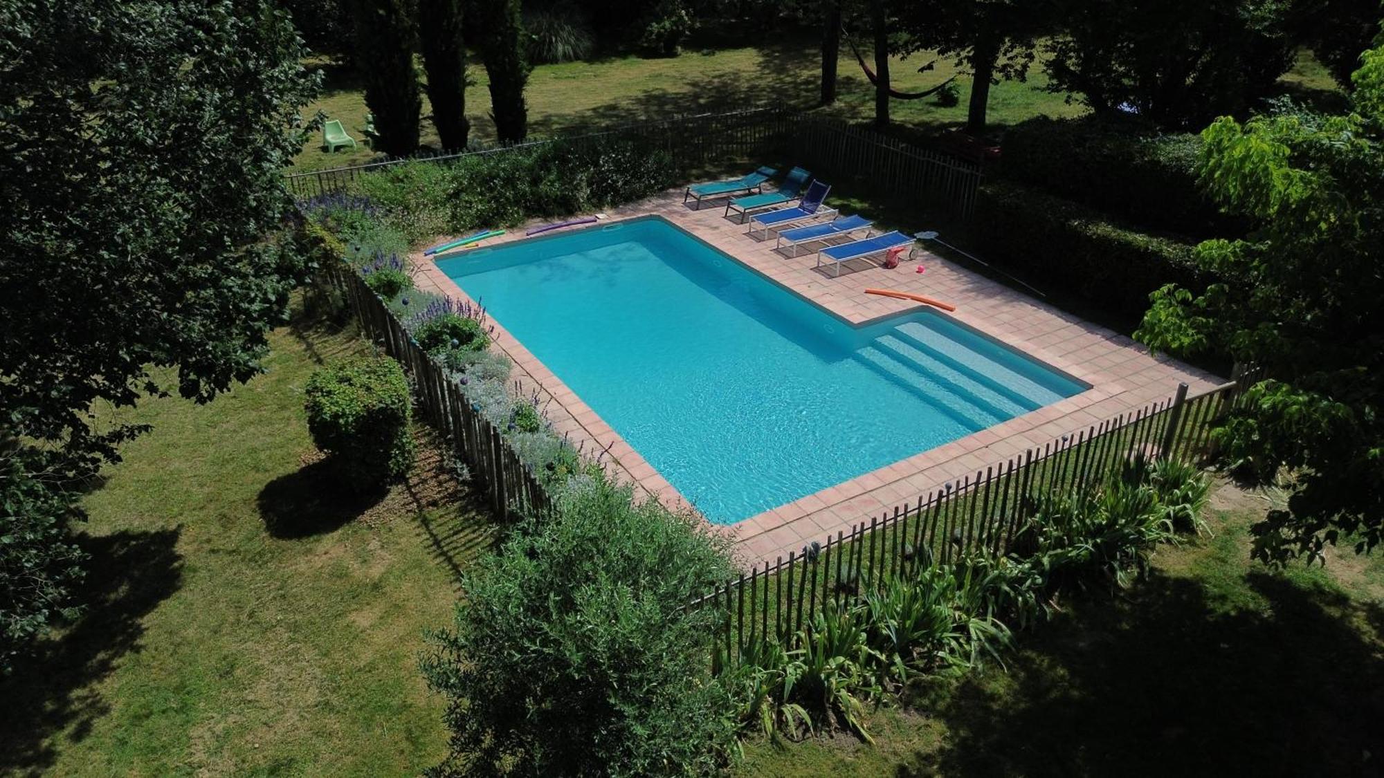 Villa Toscane - Atelier d'Artistes et B&B à 20 mn de Toulouse Azas Esterno foto