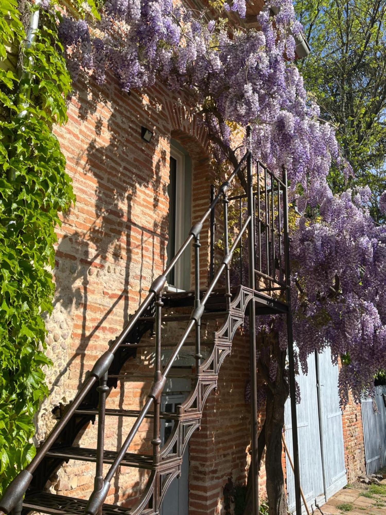Villa Toscane - Atelier d'Artistes et B&B à 20 mn de Toulouse Azas Esterno foto